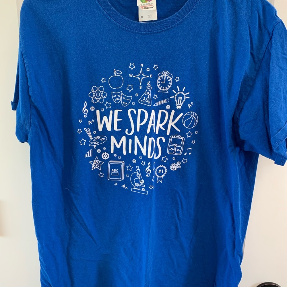We Spark Minds Teacher Shirt